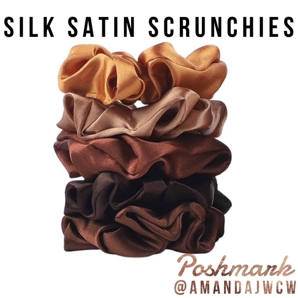 Custom Bundle - 30 Silk Satin Scrunchies - Picture 9 of 12